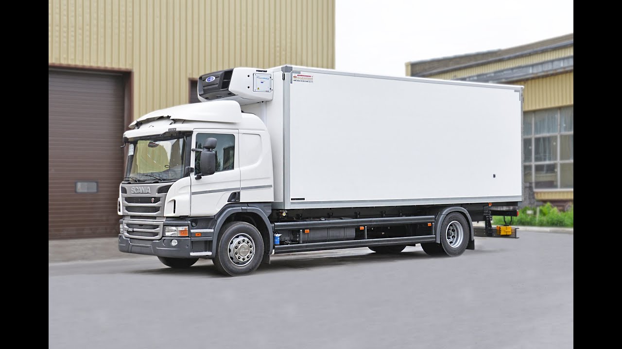 Scania P 250 фургон- рефрижератор с холодильником Carrier