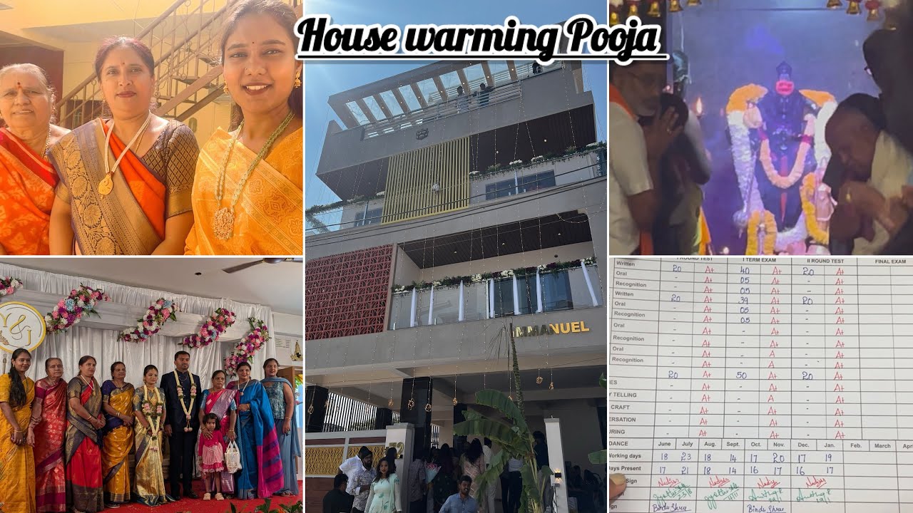 Gruha Pravesha vlog🏠||Engagement vlog😊||Visited temple 🛕||Bindu vlog kannada||