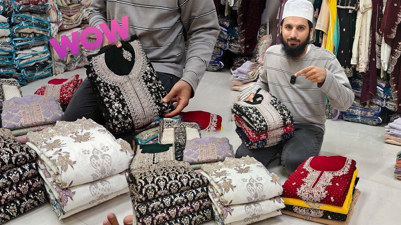 WOW New Designer suits collection | Fashion Hub Wholesale Surat Dress Material | #desingersuits