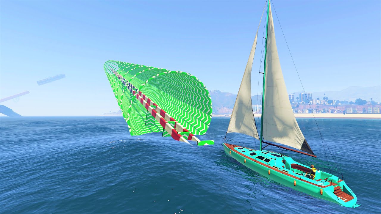 Crazy Ship Speed Boost Cannon - GTA 5 Online