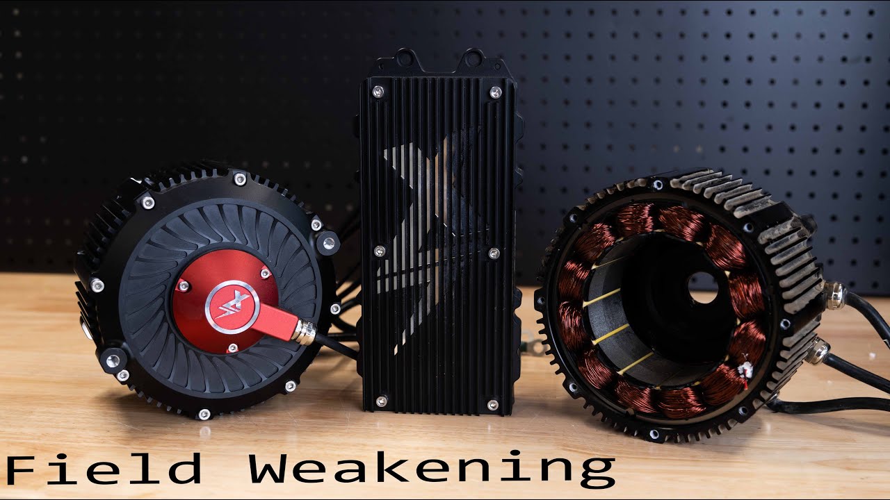 EBMX X-9000 Field weakening explanation.