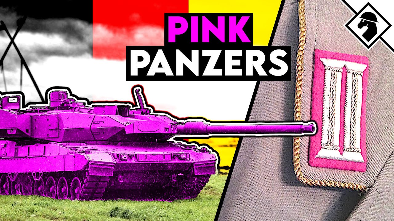Why German Panzer Troops wear Pink