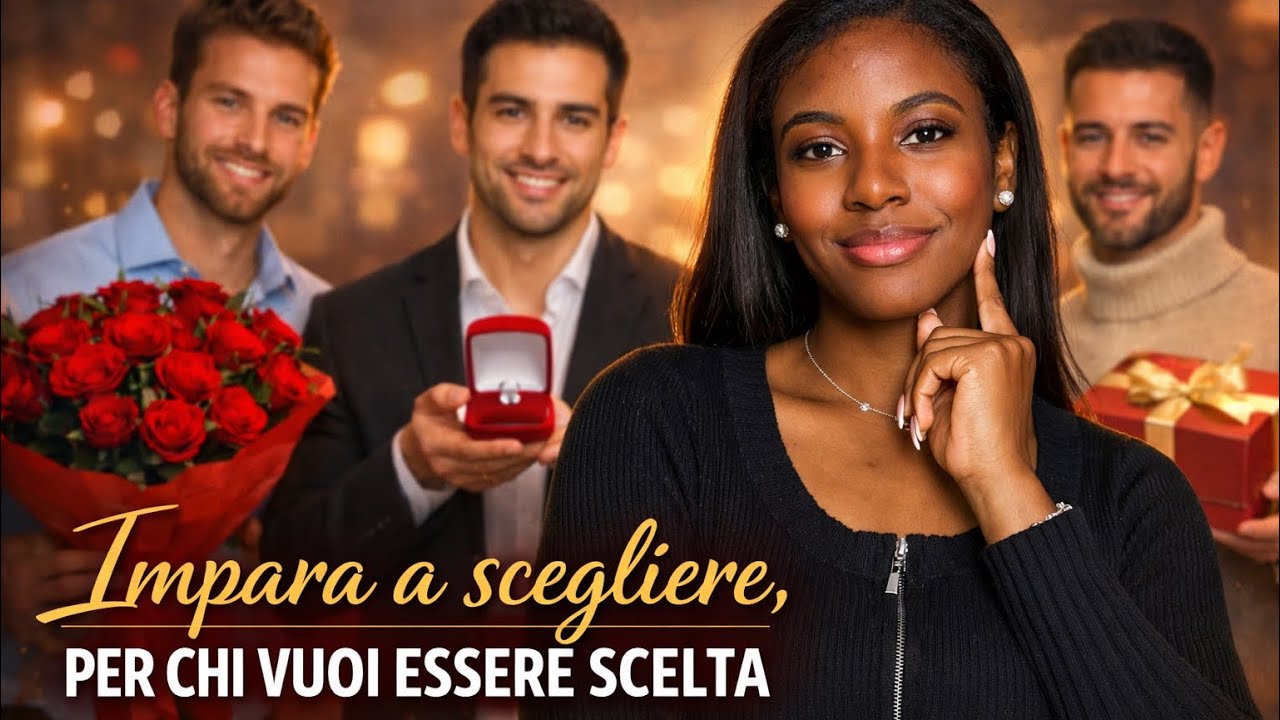Da chi vuoi essere scelta? Dal tossico o dall’uomo di valore?