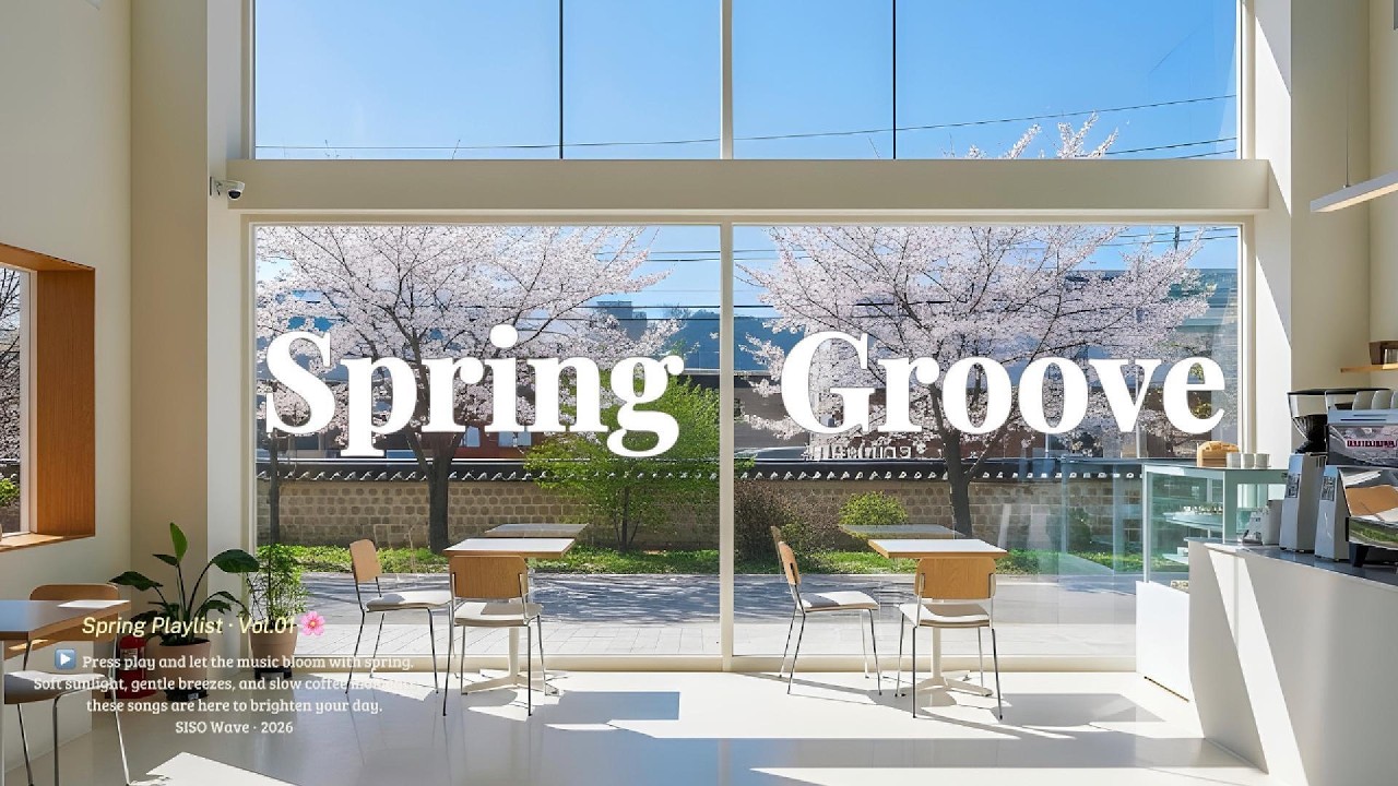 봄 플레이리스트🌸 | 첫 곡부터 리듬 타게 되는 그루브 팝 Groove · Jazzhop · Chillhop