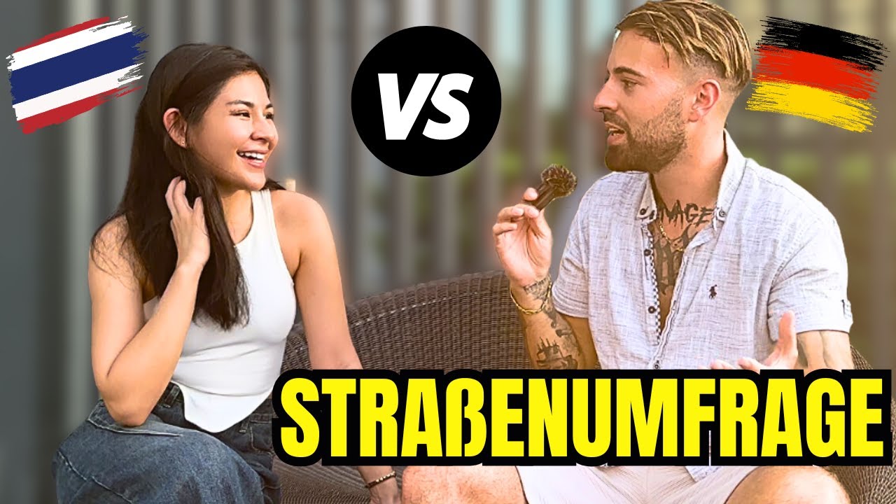 DAS DENKEN THAI FRAUEN ÜBER DEUTSCHE MÄNNER!😱TEIL 2 STRAßENUMFRAGE BANGKOK