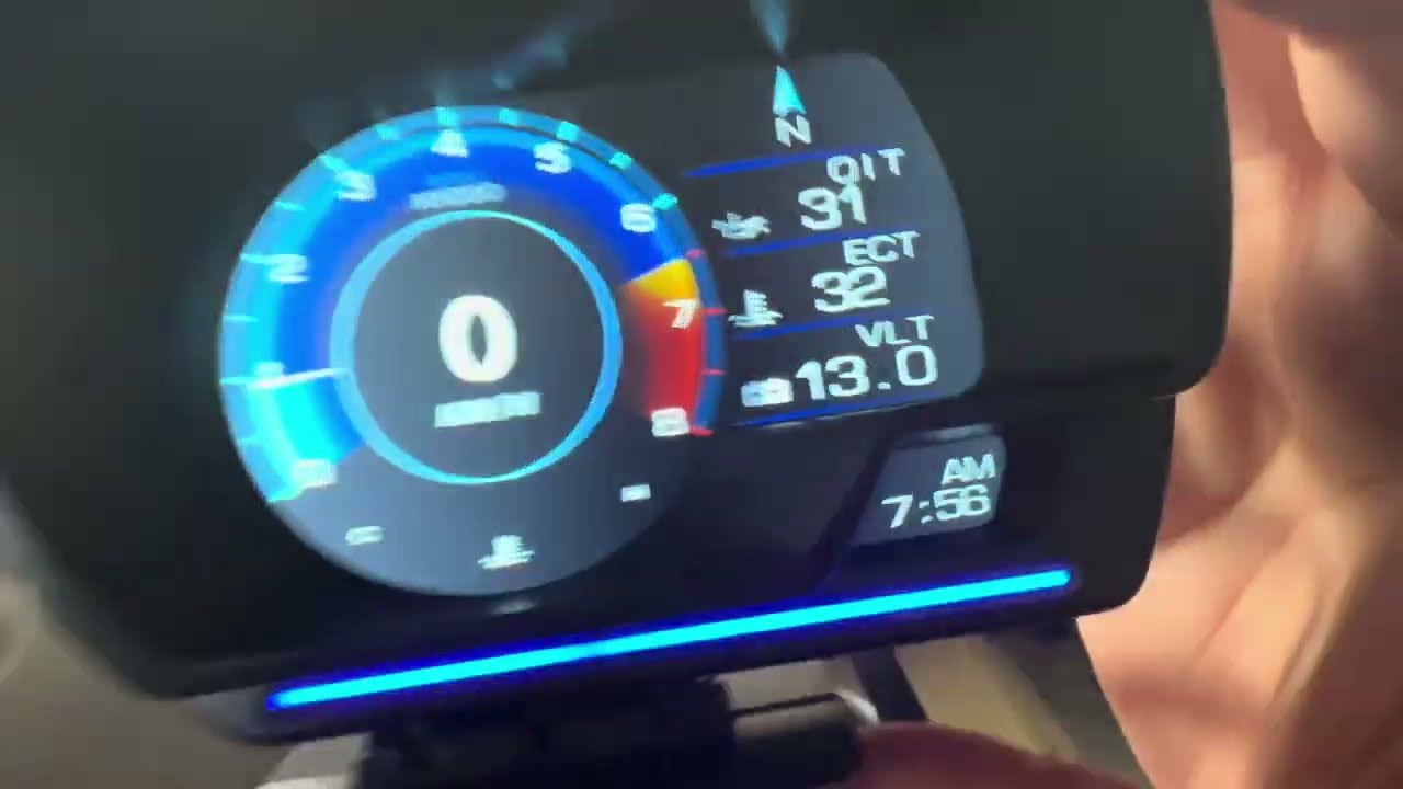قيج يطلع حرارة زيت القير و المكينه