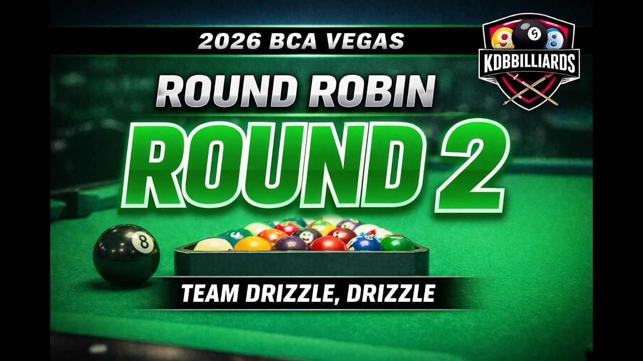 2026 BCA Vegas 8-Ball Team Championship | Round Robin R2 | Team Drizzle, Drizzle