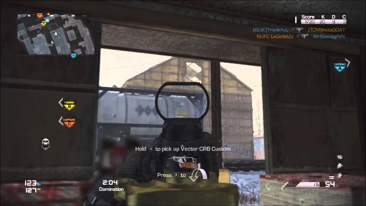 AR PWNAGE - LIVE GB DOMINATION MATCH ON FREIGHT!
