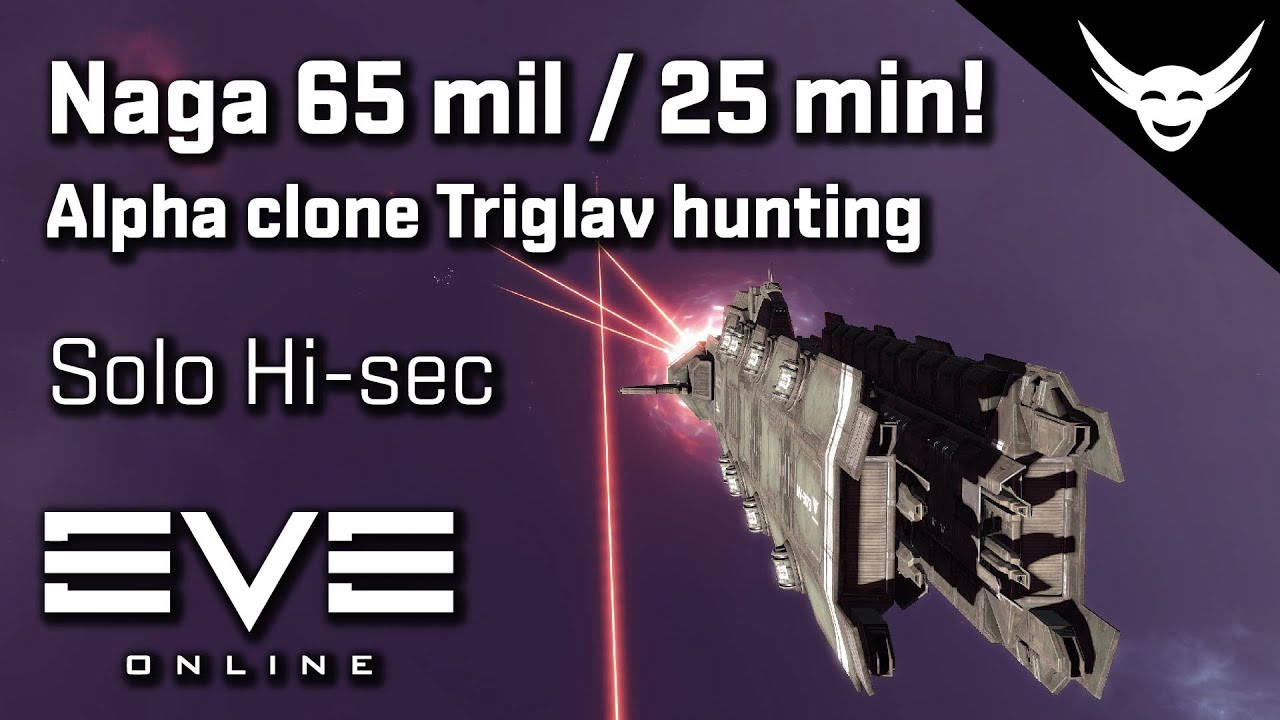EVE Online - Alpha clone Solo Triglavian hunting earning amazing ISK!