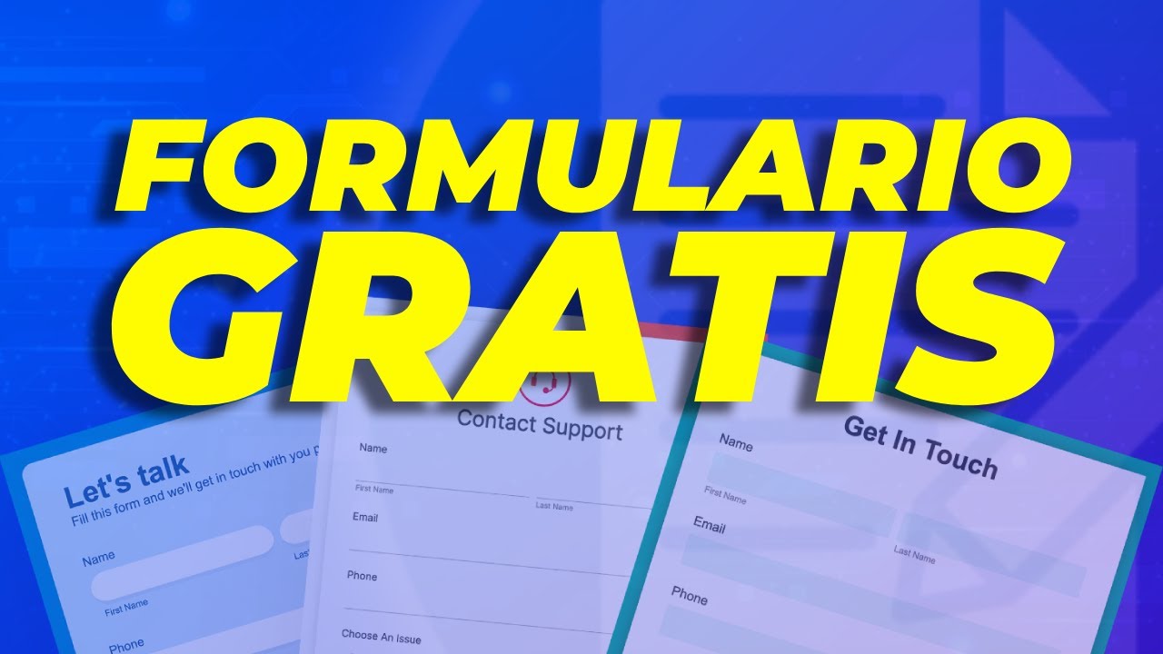 C&oacute;mo Crear un Formulario de Contacto GRATIS | El MEJOR Plugin de WordPress ✅