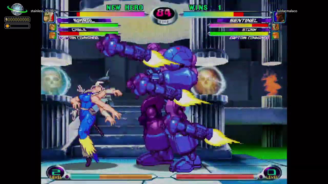 Marvel vs. Capcom 2 - 1/20/26 luislacmalaco vs. stainless_1010