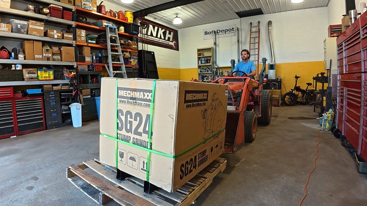 MECHMAXX SG24 PTO Stump Grinder Review