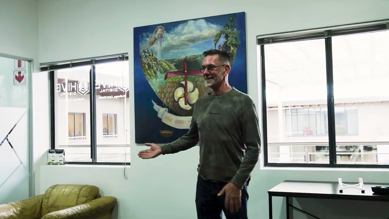 Behind the Canvas: The Story Behind Hive's Signature Oil Painting by Wessel Kotzee
