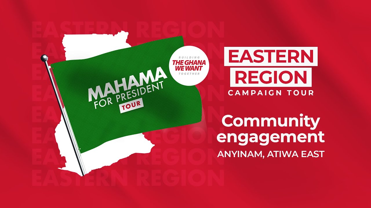 WATCH LIVE | ⁠⁠⁠⁠Mahama community engagement in Anyinam | #Mahama4change2024 | WoezorTV