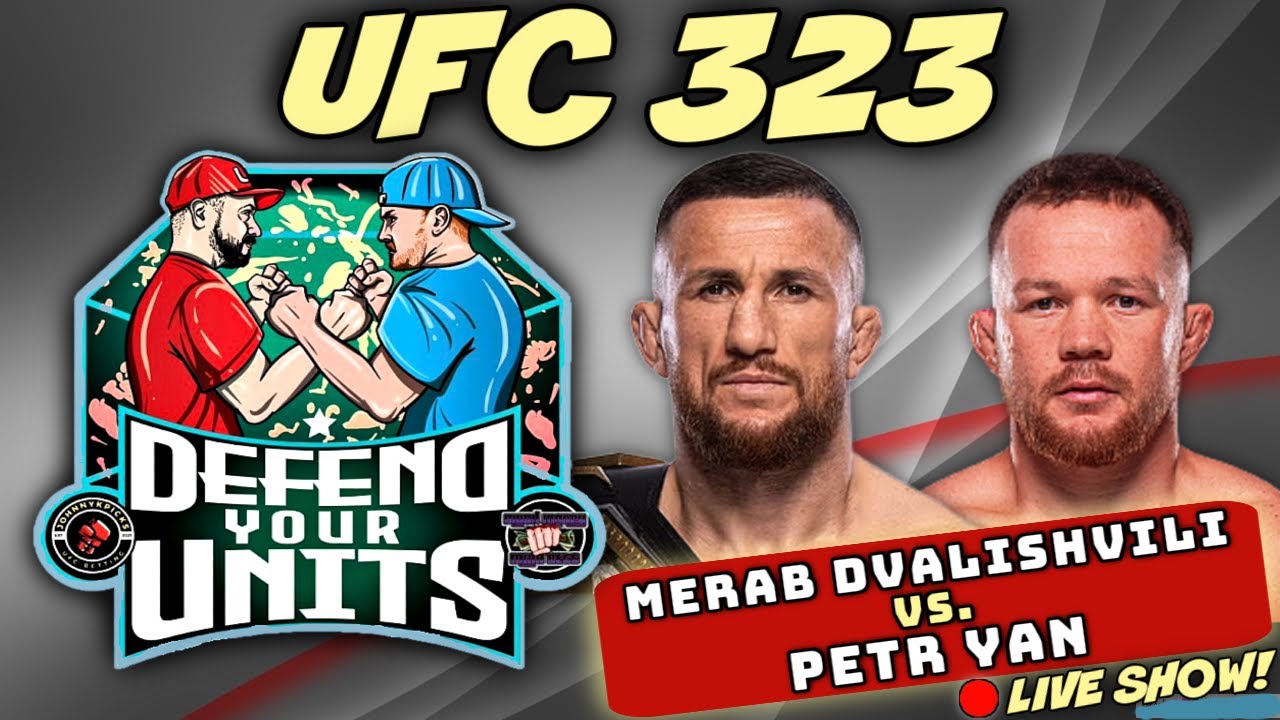 🔴 LIVE!! UFC 323 | DVALISHVILI vs. YAN II - PICKS & PREDICTIONS | DEFEND YOUR UNITS!!