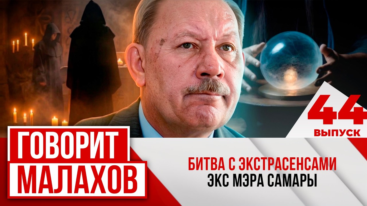 МАЛАХОВ. ВЫПУСК 44. БИТВА С ЭКСТРАСЕНСАМИ ЭКС МЭРА САМАРЫ