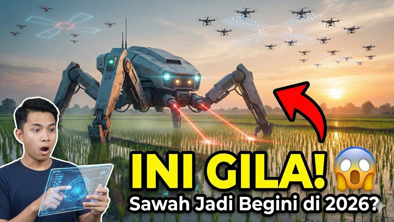GILA! 7 TEKNOLOGI PERTANIAN 2026 INI BIKIN PETANI 