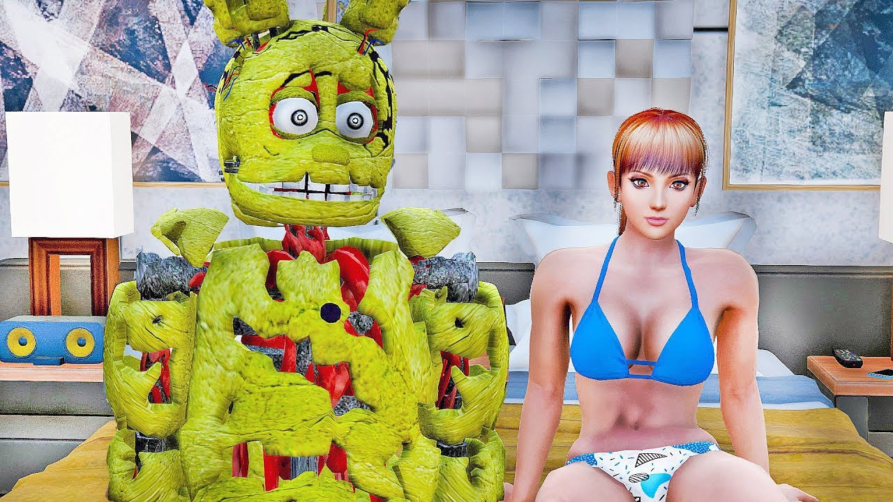MANSÃO ANIMATRONICS DO SPRINGTRAP MILIONÁRIA? | GTA V Five Nights at Freddy's