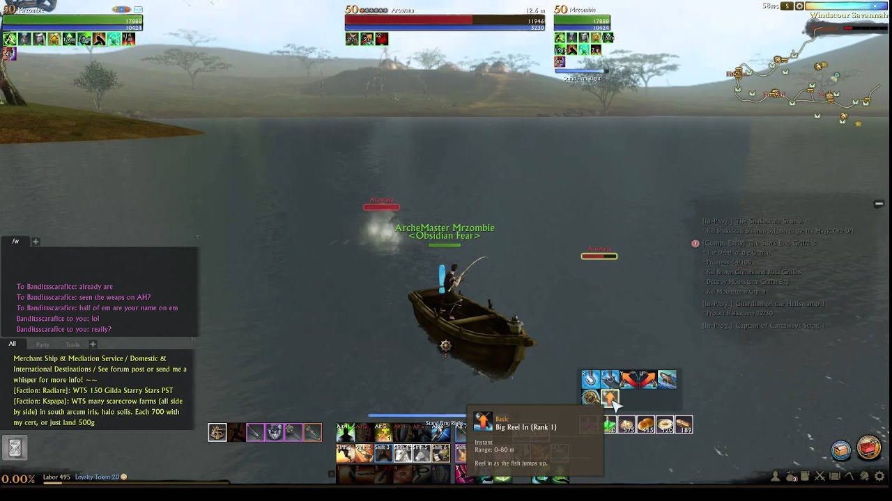 Archeage - How to Sport Fish (Beginners Guide)