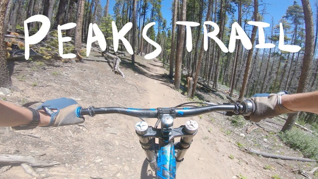 Mountain Biking The Peaks Trail In Colorado!