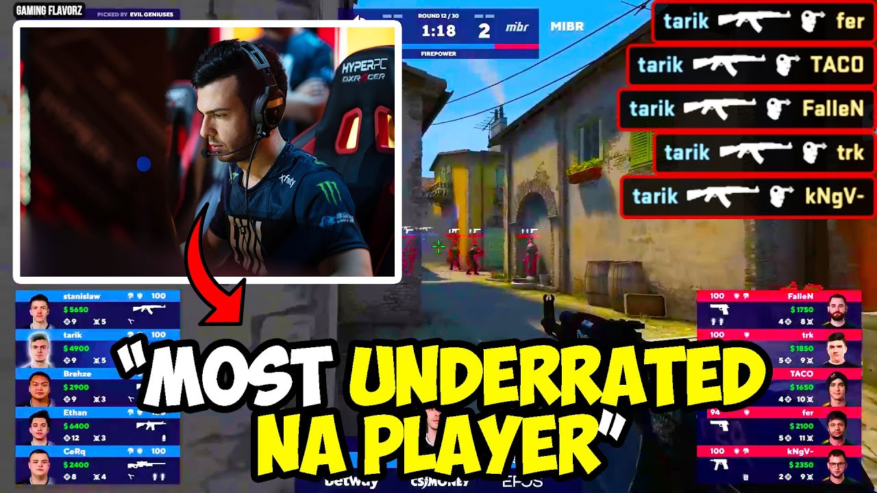 The MOST UNDERRATED NA CSGO PLAYER..