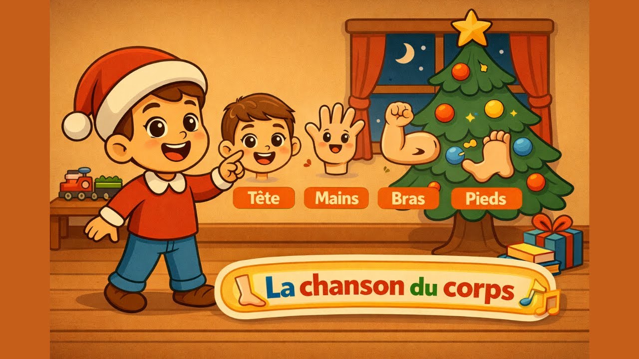 👂La chanson du corps👂- comptine pour enfants