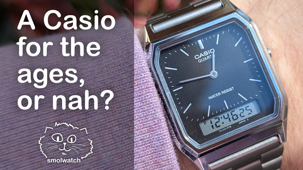 Does This Thang Have Your Name on It? ~ Casio AQ-230 Watch Review
