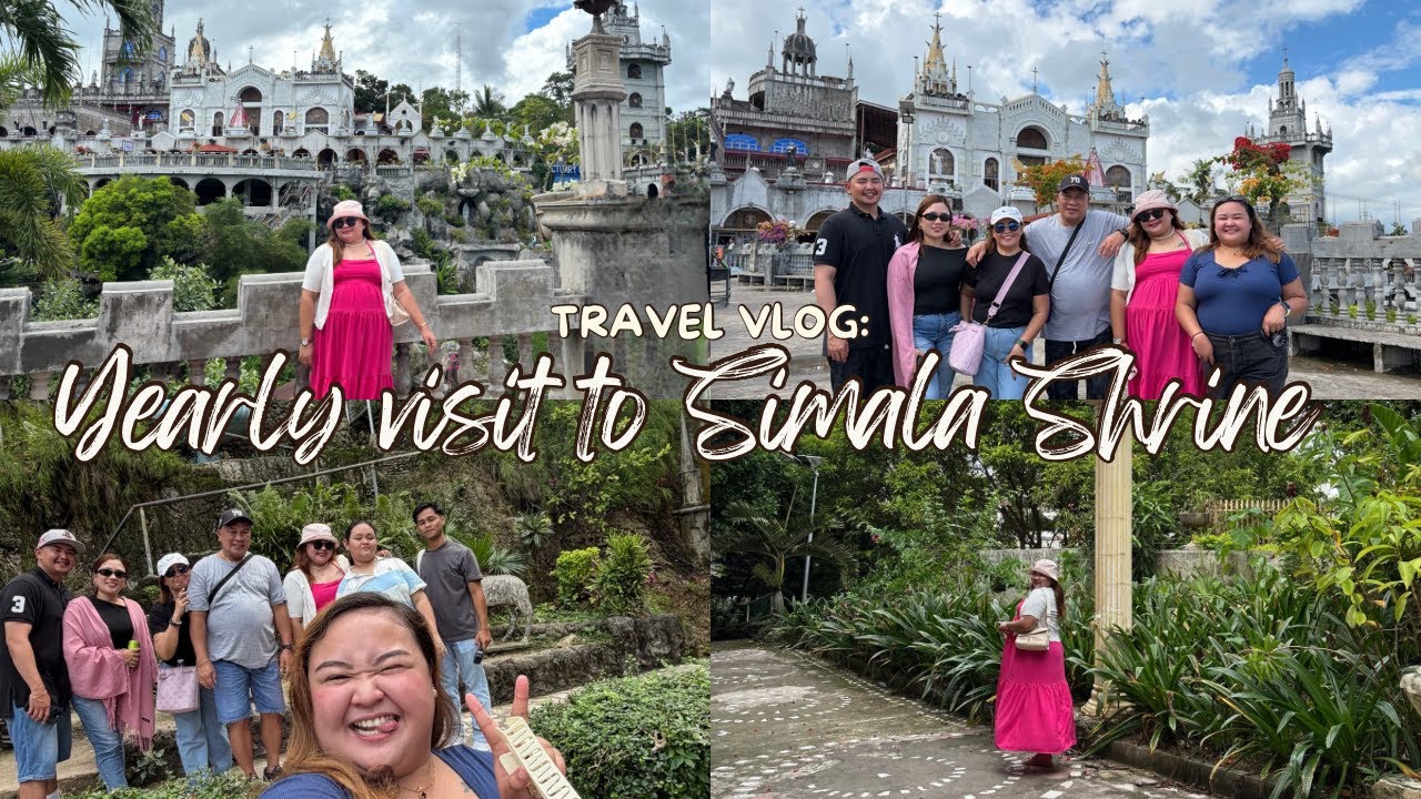 Yearly visit at Simala Shrine 🙏⛪️💕 | Travel vlog 🚘 | Mery Getigan 🎀