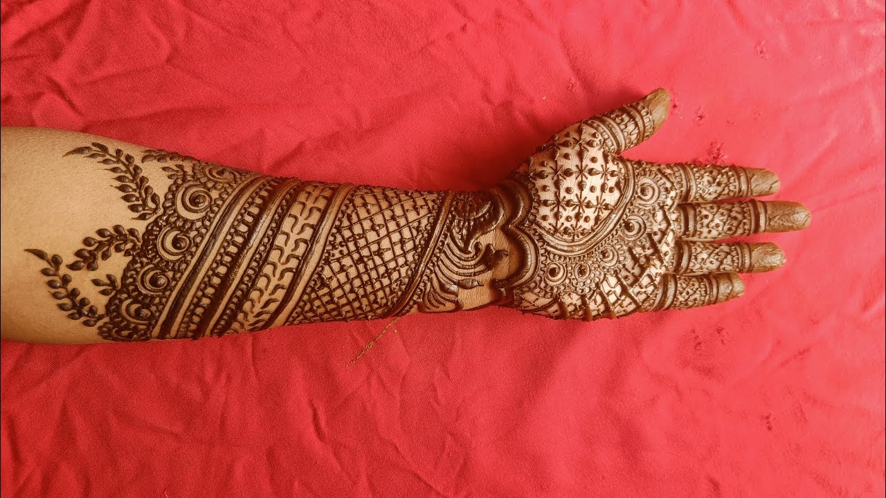 Full hand beautiful bridal mehndi design| Simple mehndi design| mehndi design||..