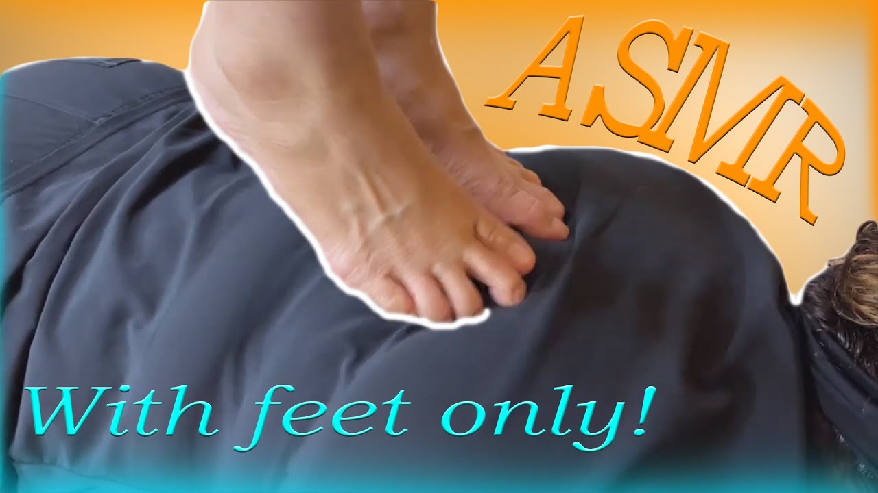 ASMR - back cracking with feet only! Part 4!