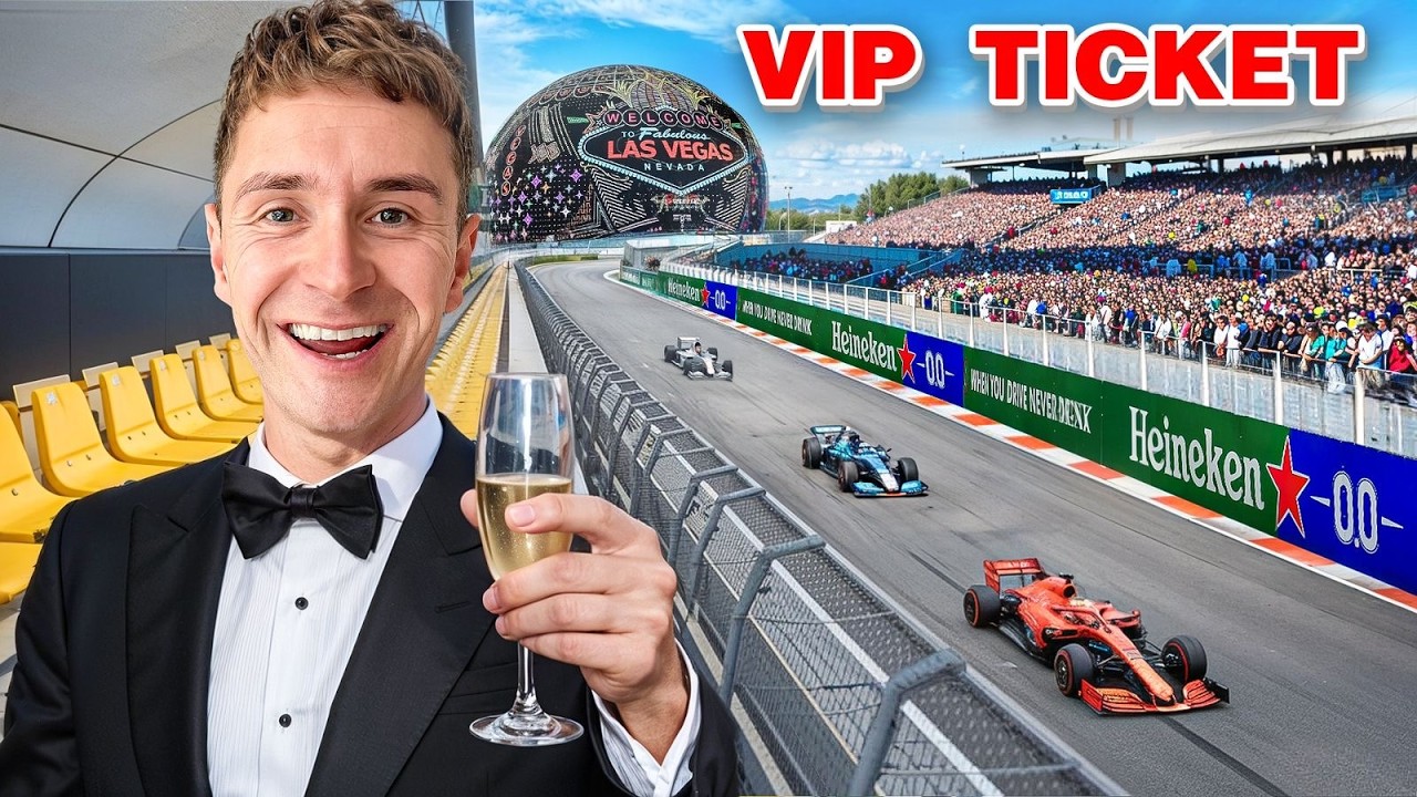 I Tried the MOST EXPENSIVE F1 Ticket…