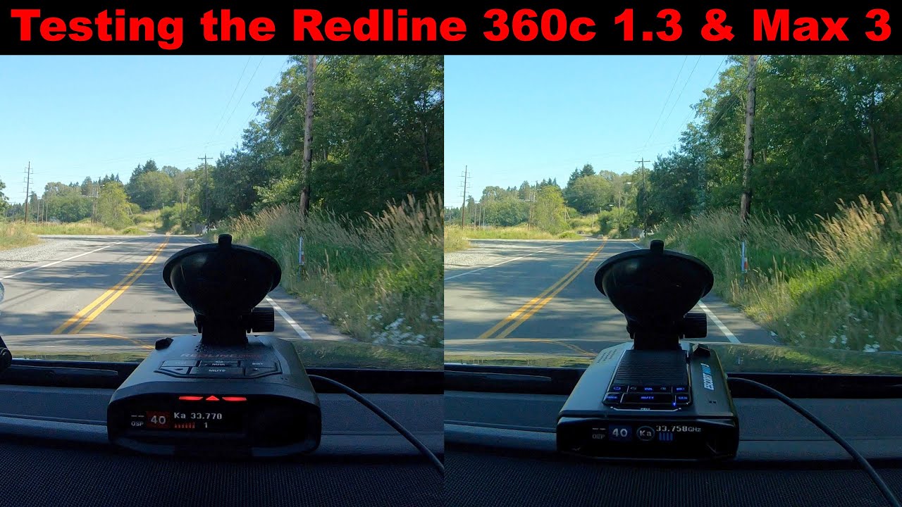 Redline 360c 1.3 and Max 3 Test Results