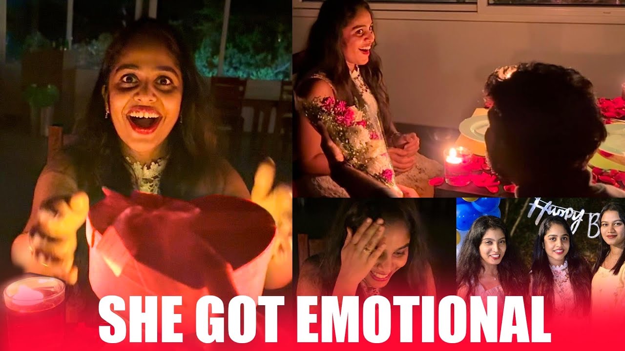 Anji ഒട്ടും പ്രതീക്ഷിക്കാത്ത രാത്രി 🥹 Big Romantic Birthday Surprise ❤️ Her Dream Gift 😍 | Part 2