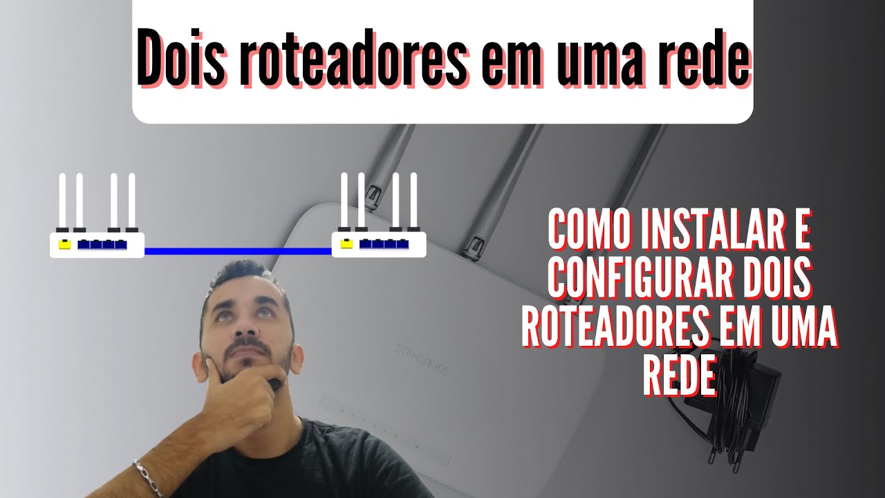 Como instalar dois roteadores na mesma rede