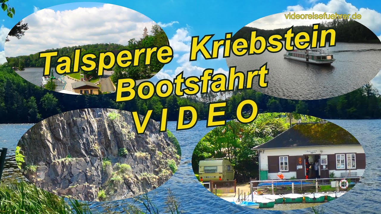Talsperre Kriebstein in Sachsen *Bootsrundfahrt & Sehenswürdigkeiten per Video😃🏝🏖Seebühne Kriebstein