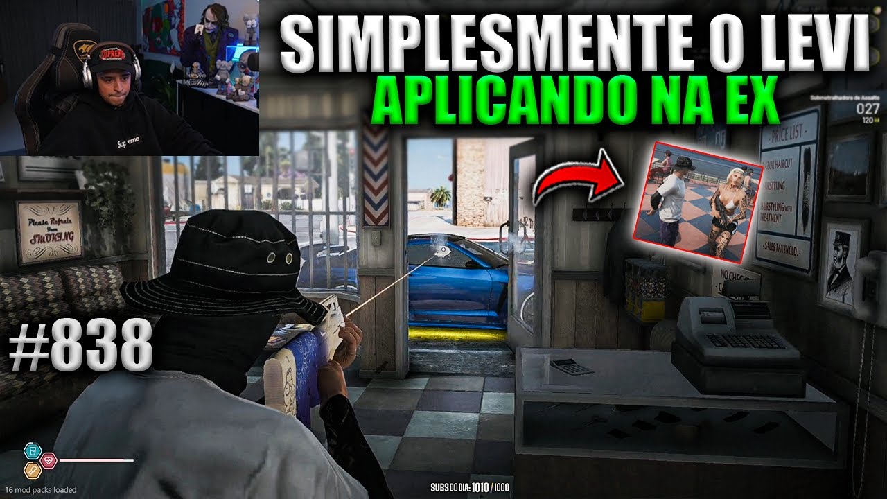 SIMPLESMENTE O LEVI ATIVOU O MODO POUCASE APLICOU NA EX! EP 838