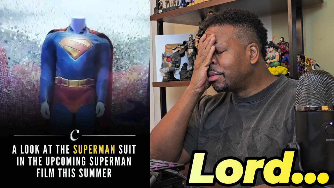 Detailed Look at The New Superman Suit - Reaction!