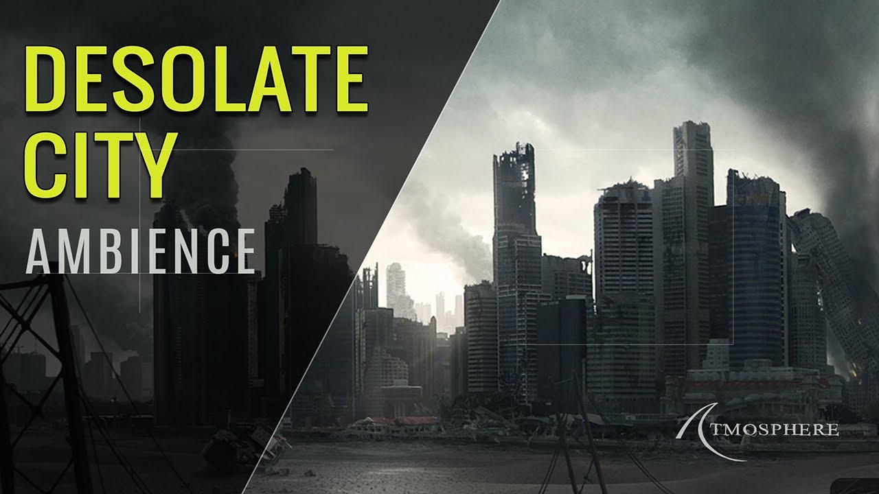 Desolate City Ambience | Fallout | Post Apocalyptic | 3 hours