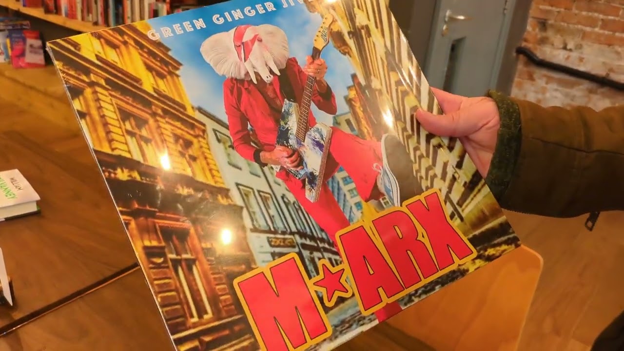 Gary Marx Green Ginger Jive vinyl / cd preview