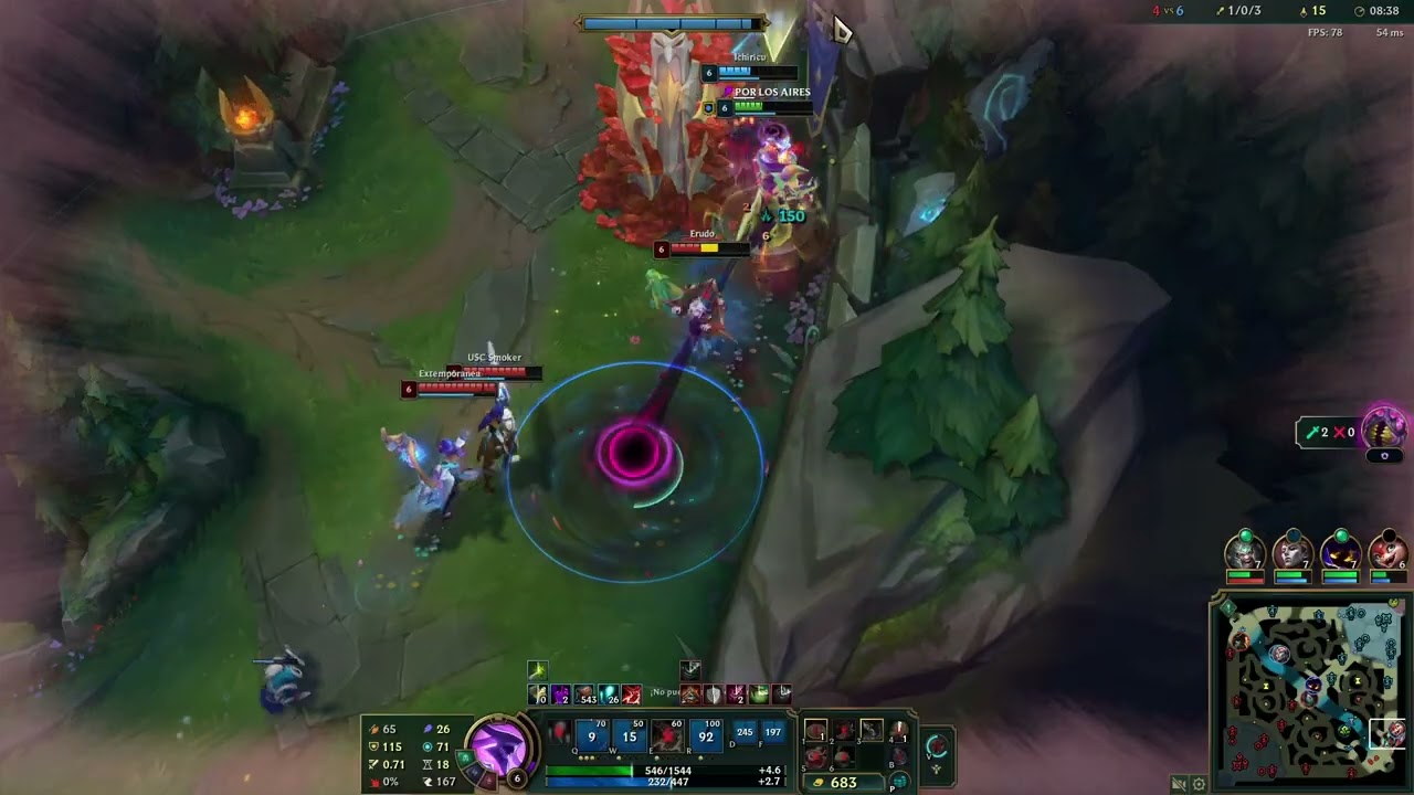 League of legends Thresh, ganchos  y más ganchos.
