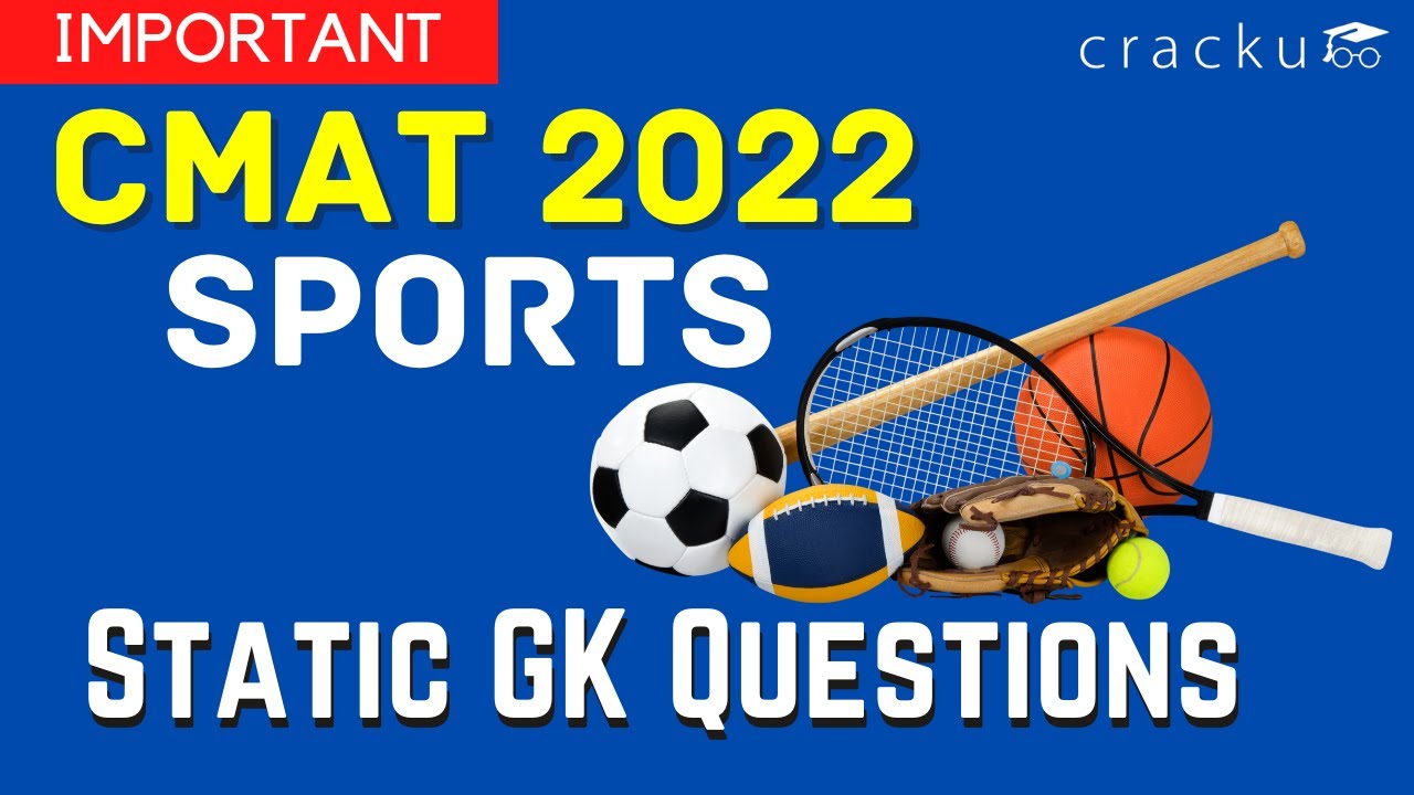STATIC GK Sports Questions For CMAT 2022 | Most Expected