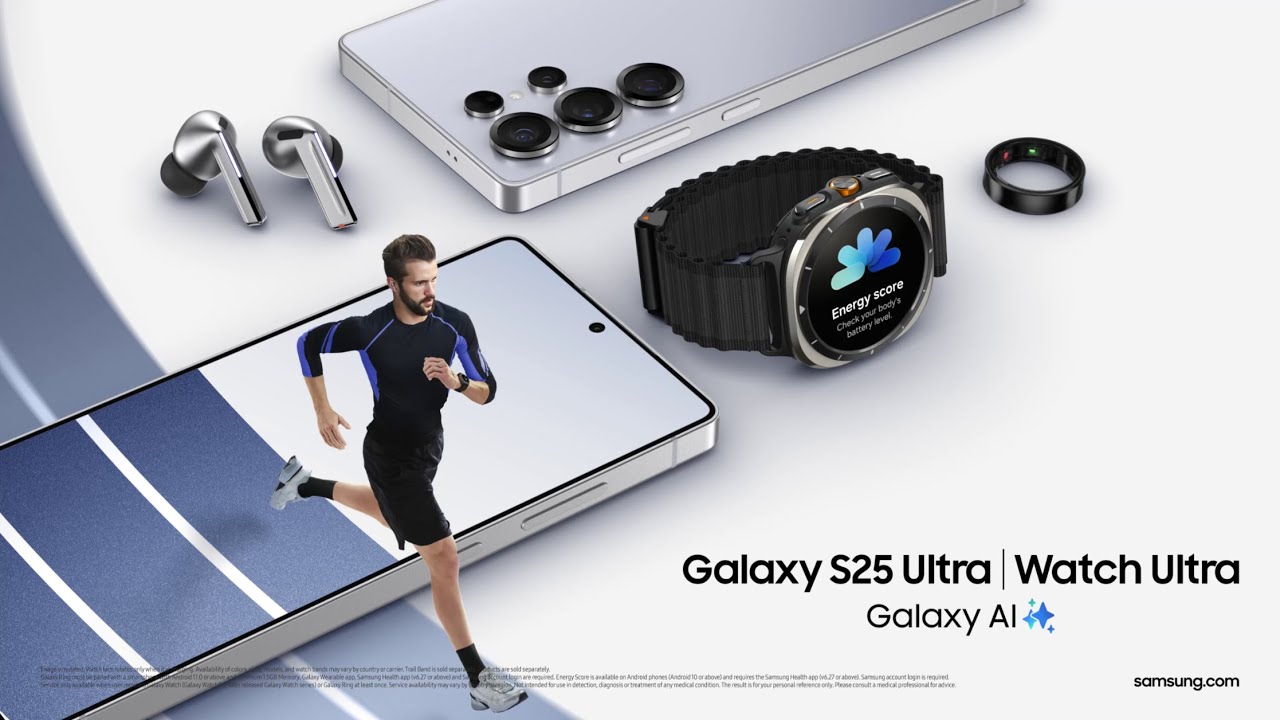 Galaxy Ecosystem: Galaxy S25 Ultra, Galaxy Watch Ultra, Galaxy Ring, Galaxy Buds | Samsung
