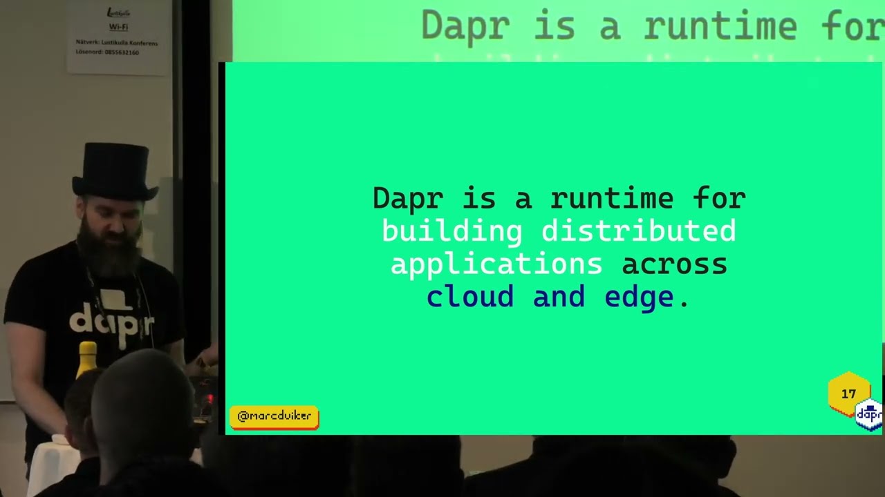 One API to rule them all, introducing serverless Dapr - Marc Duiker - Swetugg Stockholm 2024