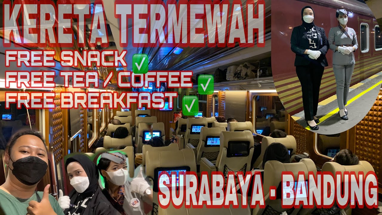 KERETA TERMEWAH DI INDONESIA | Naik KA Mutiara Selatan Priority Class