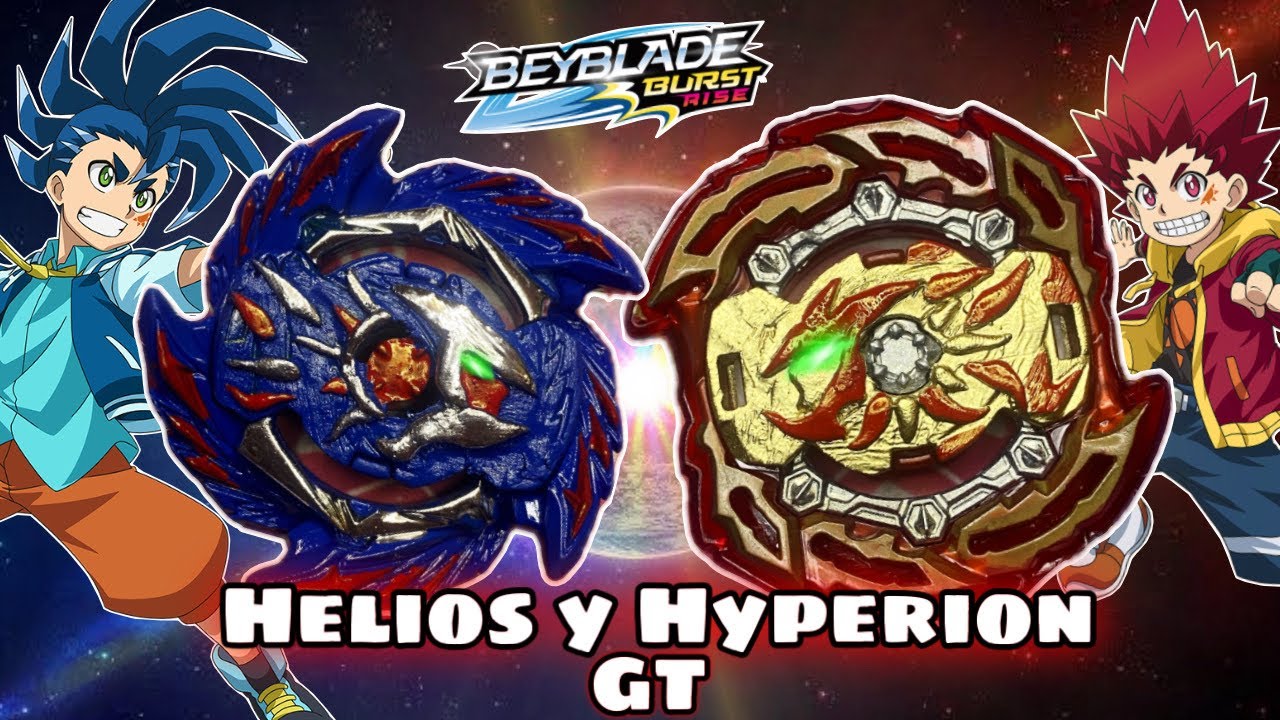 HICE A HELIOS Y HYPERION DE BEYBLADE BURST GT! Y SON *INCREIBLES* | NeozBey #beybladeburst #beyblade