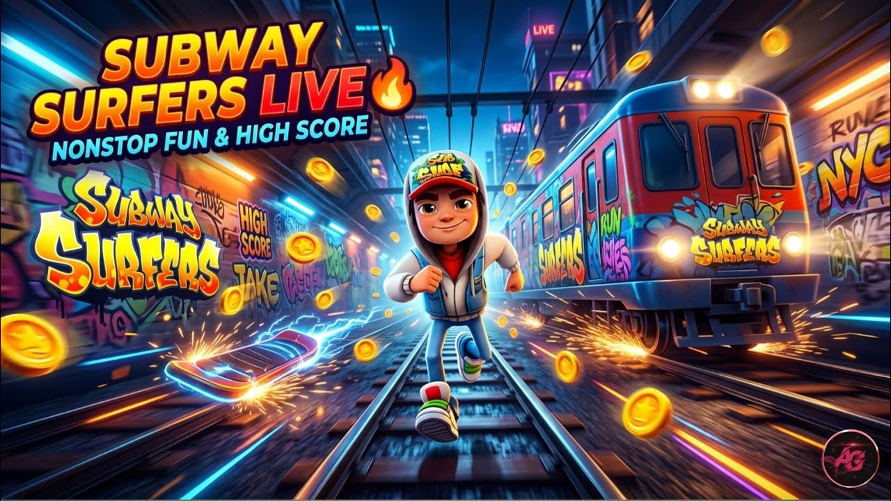 🔴 LIVE 🔥 Subway Surfers High Score Challenge 😱 Unlimited Run | India Noob to Pro Gameplay #livenow