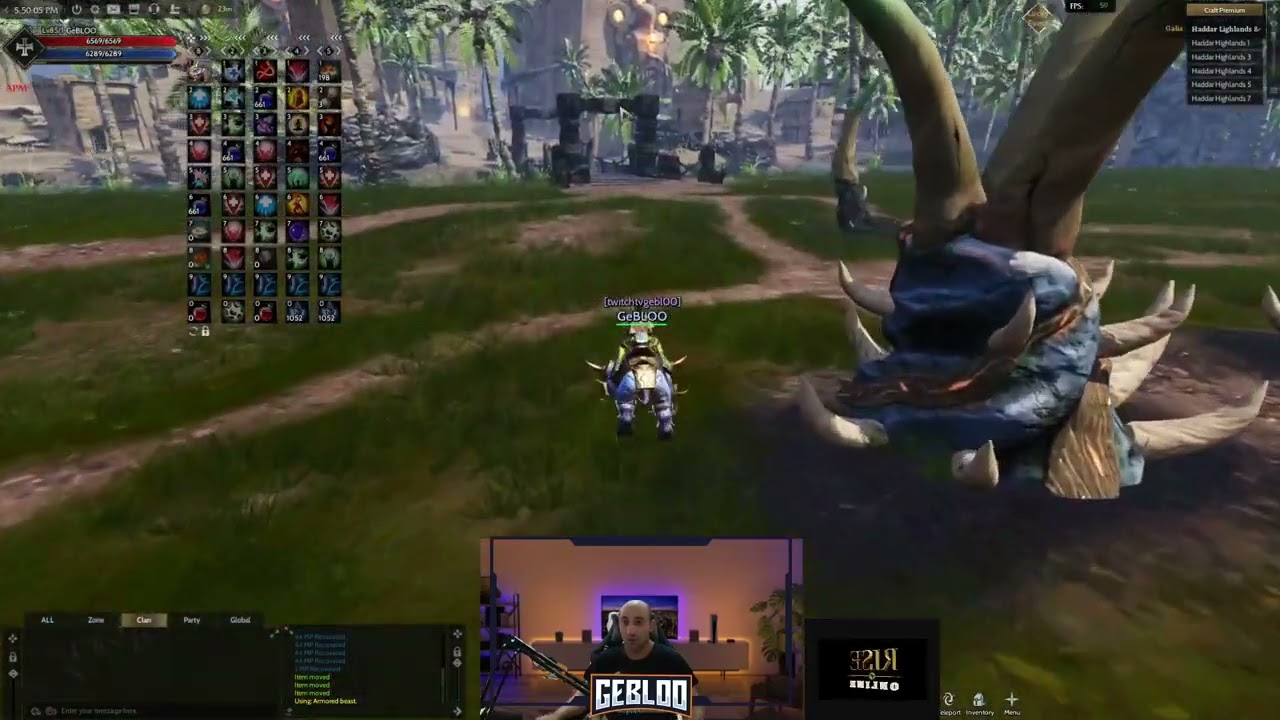 Rise Online woodcutting agaç Rotasyonu Haddar vs Hagart