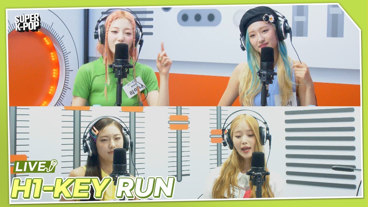 H1-KEY (하이키) - RUN | K-Pop Live Session | Super K-Pop