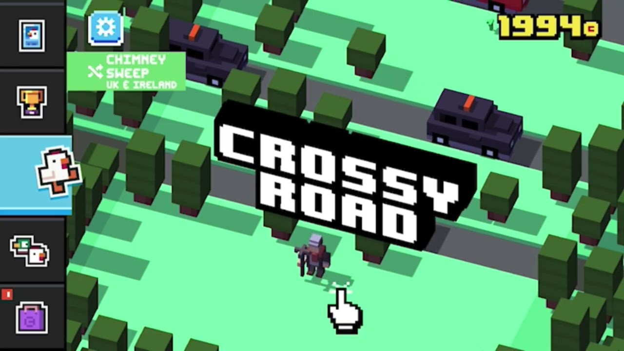Crossy road UK  Charecters  