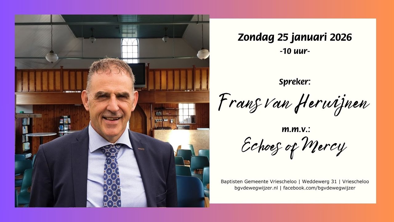 Dienst 25 Januari 2026